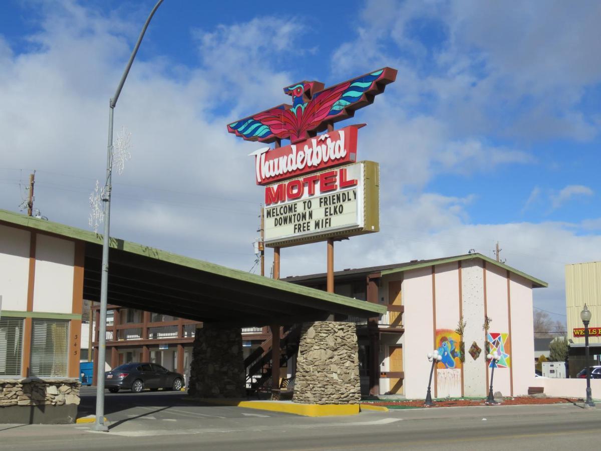 Thunderbird Motel Elko Exterior foto